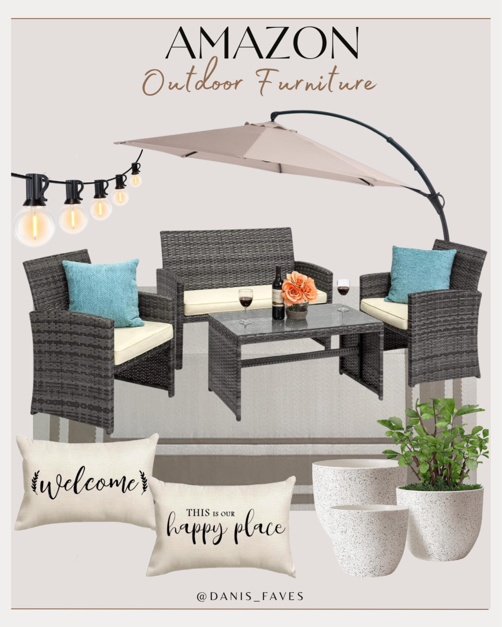 Amazon Outdoor Furniture ☀️ 

The furniture set is On Sale!! 🚨 

#outdoorfurniture #patiofurniture #summertime #patioset

#LTKSeasonal #LTKSaleAlert #LTKHome