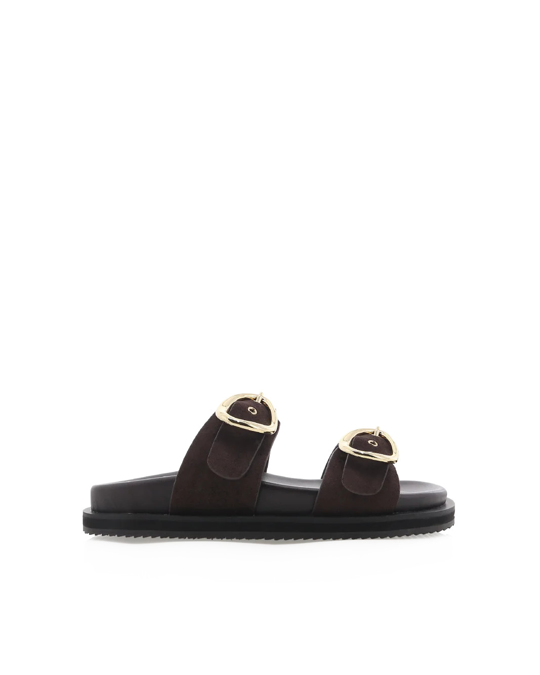 THERESA - DARK CACAO SUEDE-Sandals-BILLINI USA | Billini US