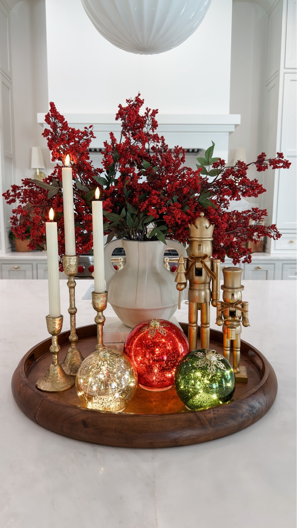 Cozy Christmas centerpiece

#LTKHome #LTKSeasonal