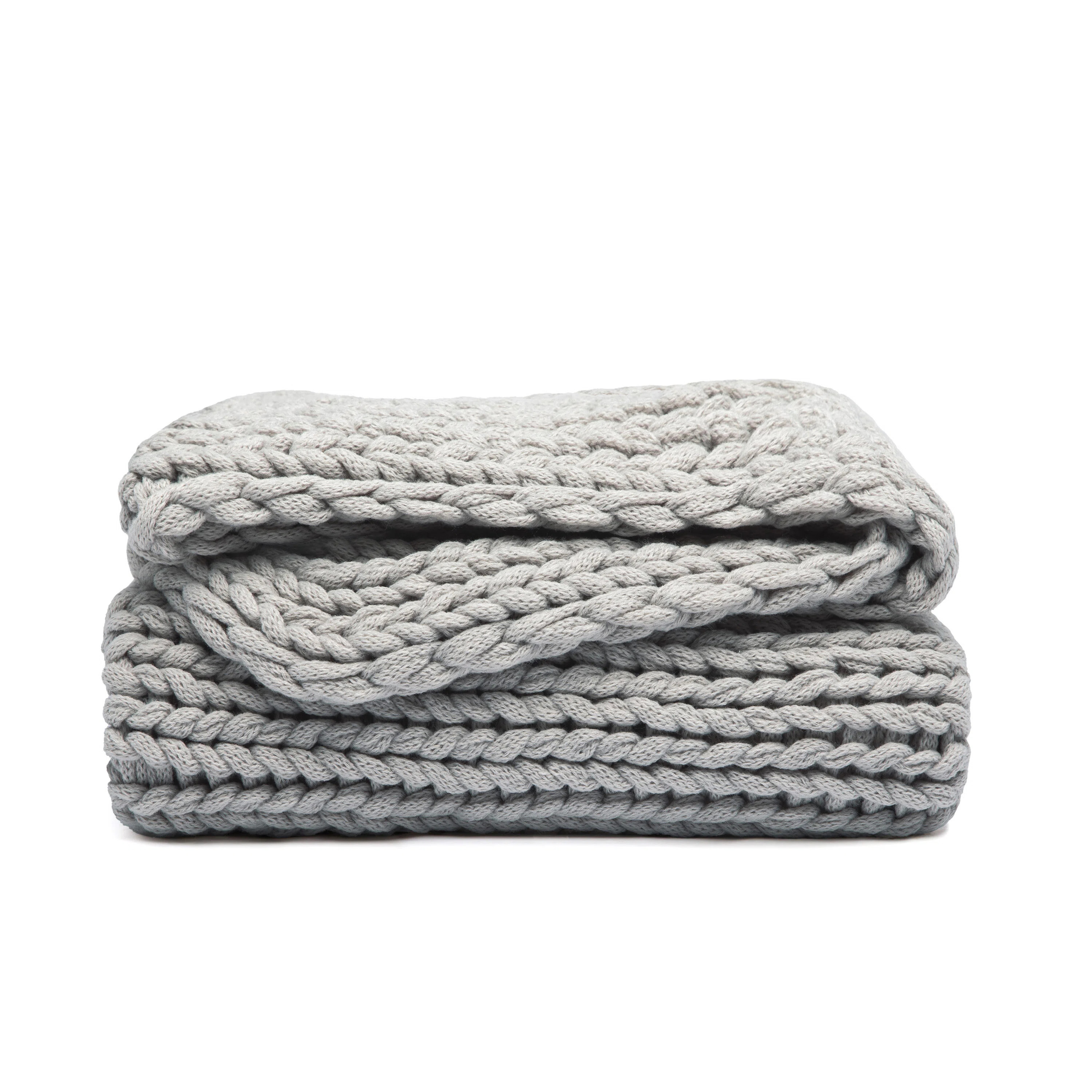 Handmade Chunky Knit Throw Blanket | Wayfair North America