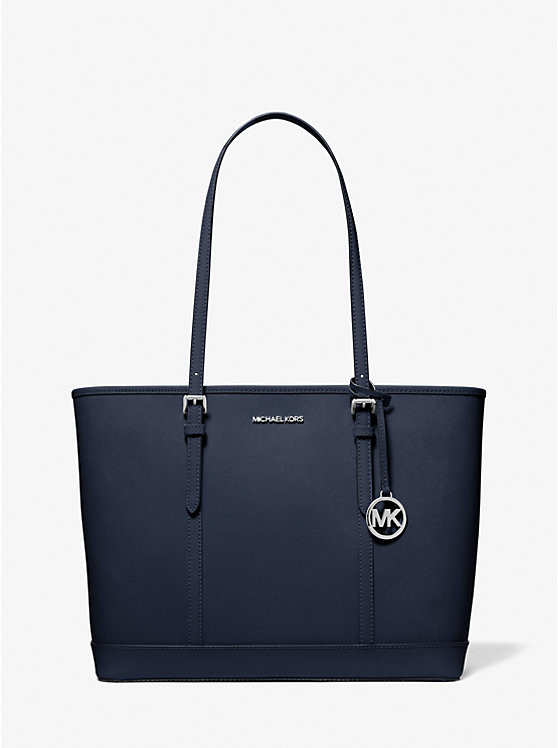 Jet Set Travel Large Saffiano Leather Tote Bag | Michael Kors US