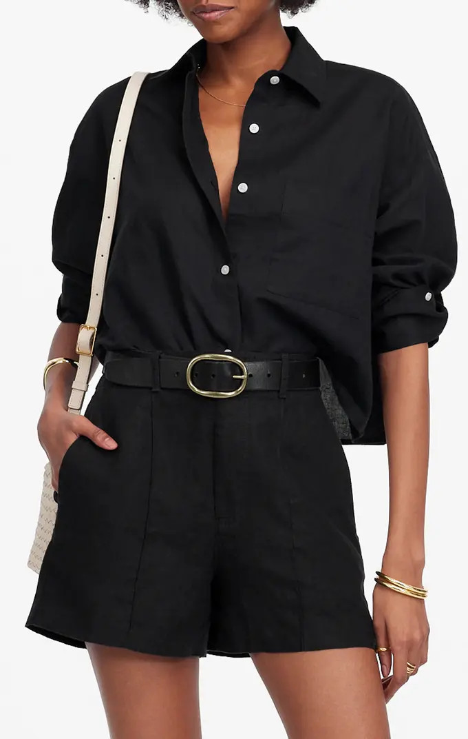 Linen Trouser Shorts | Nordstrom