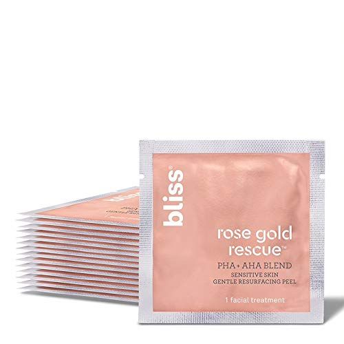 Rose Gold Rescue Resurfacing Peel Pads for Sensitive Skin, Gently Exfoliates Overnight | Amazon (US)
