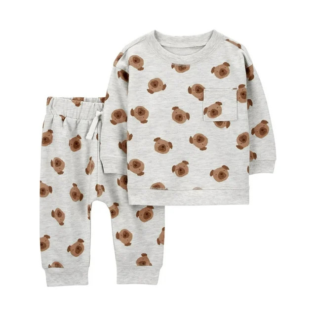 Carter's Child of Mine Baby Boy Outfit Set, 2-Piece, Sizes 0/3-24M | Walmart (US)