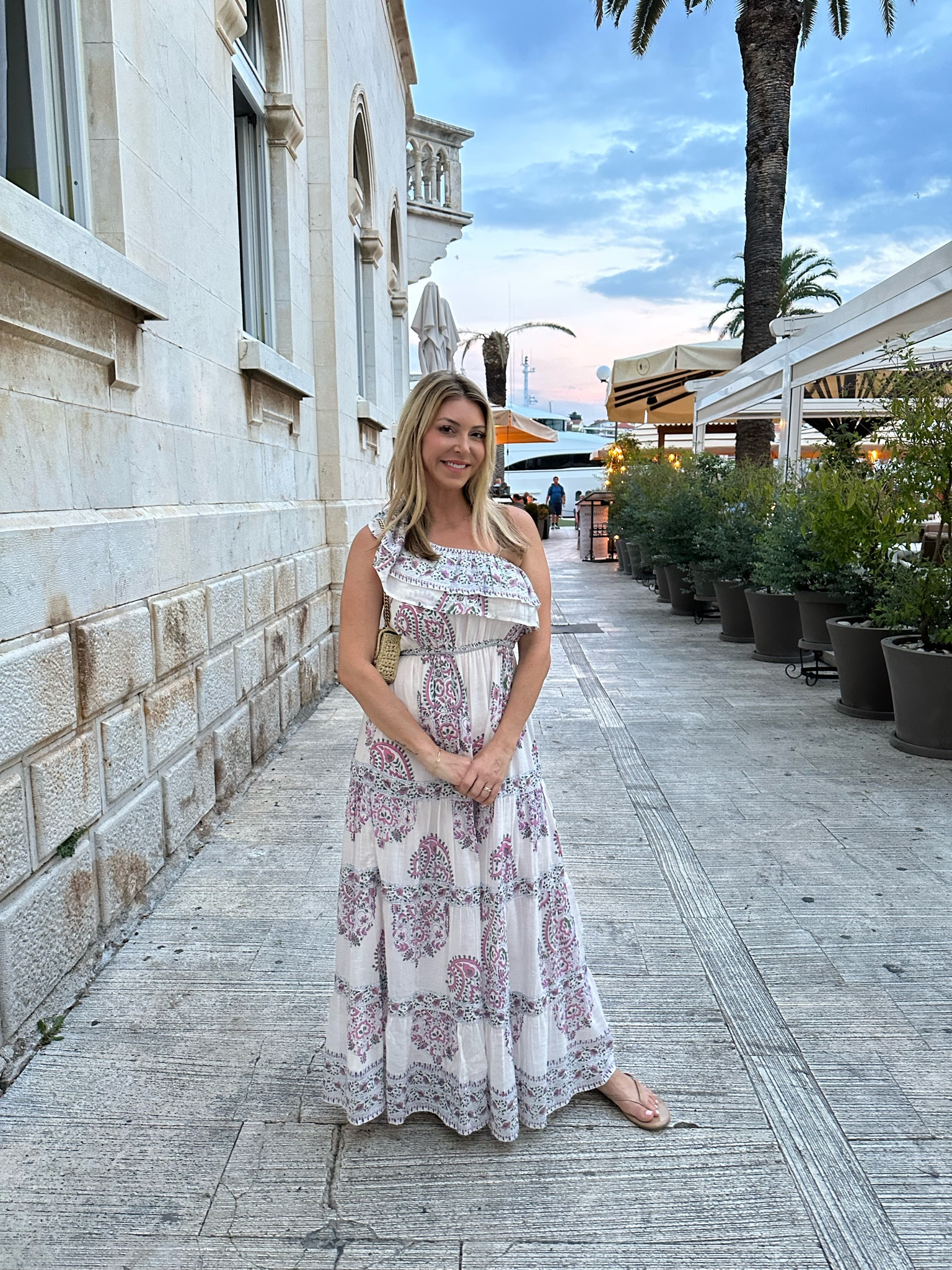 Prettiest dress for a warm weather vacation. Wearing a small! 

#LTKstyletip #LTKtravel #LTKover40