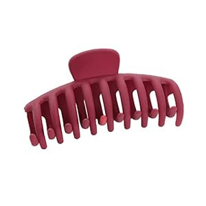 4.3'' Large Hair Claw Clips in Matte Finish| No Slip Non-slip Hair Clips for Thick Hair, Thin Hai... | Amazon (US)
