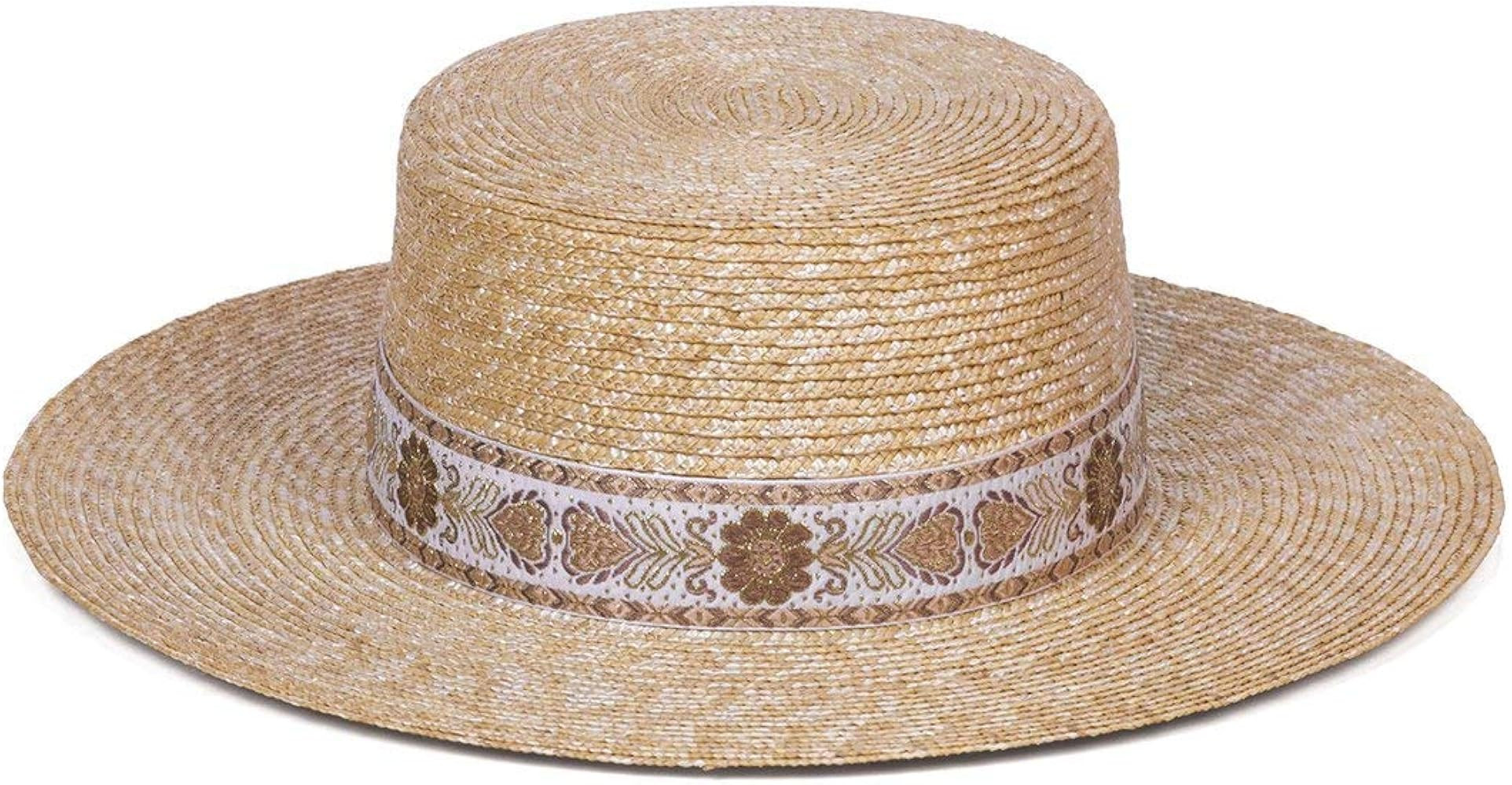 Lack of Color Women's Spencer Boater Special Straw Sun Hat | Amazon (US)