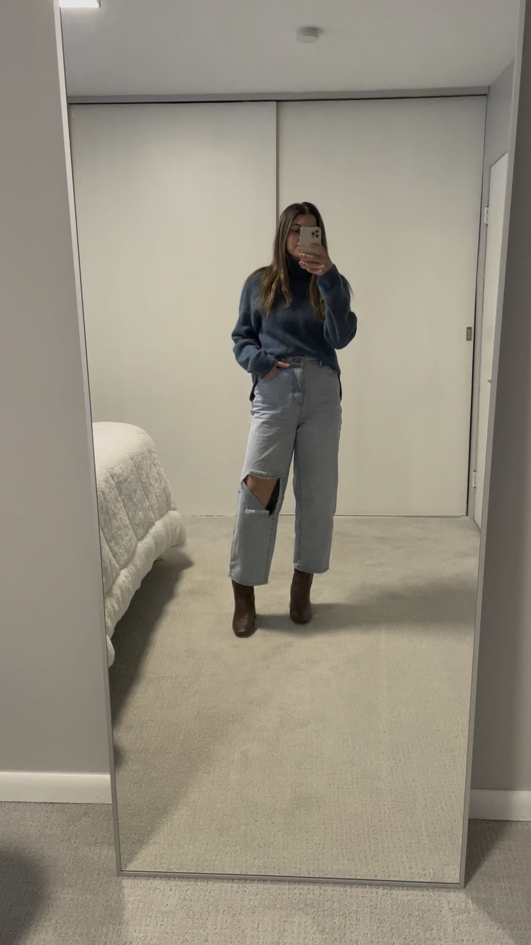 These jeans are next level. Look great with heels and sneakers. True to size  

#LTKstyletip #LTKMostLoved #LTKfindsunder100