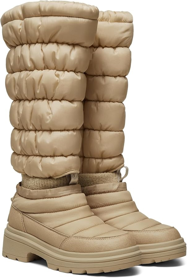 VIVAIA Tyler 2-in-1 Detachable PufferTherm Warm Boots, Waterproof Winter Snow Boots, Round Toe Pl... | Amazon (US)