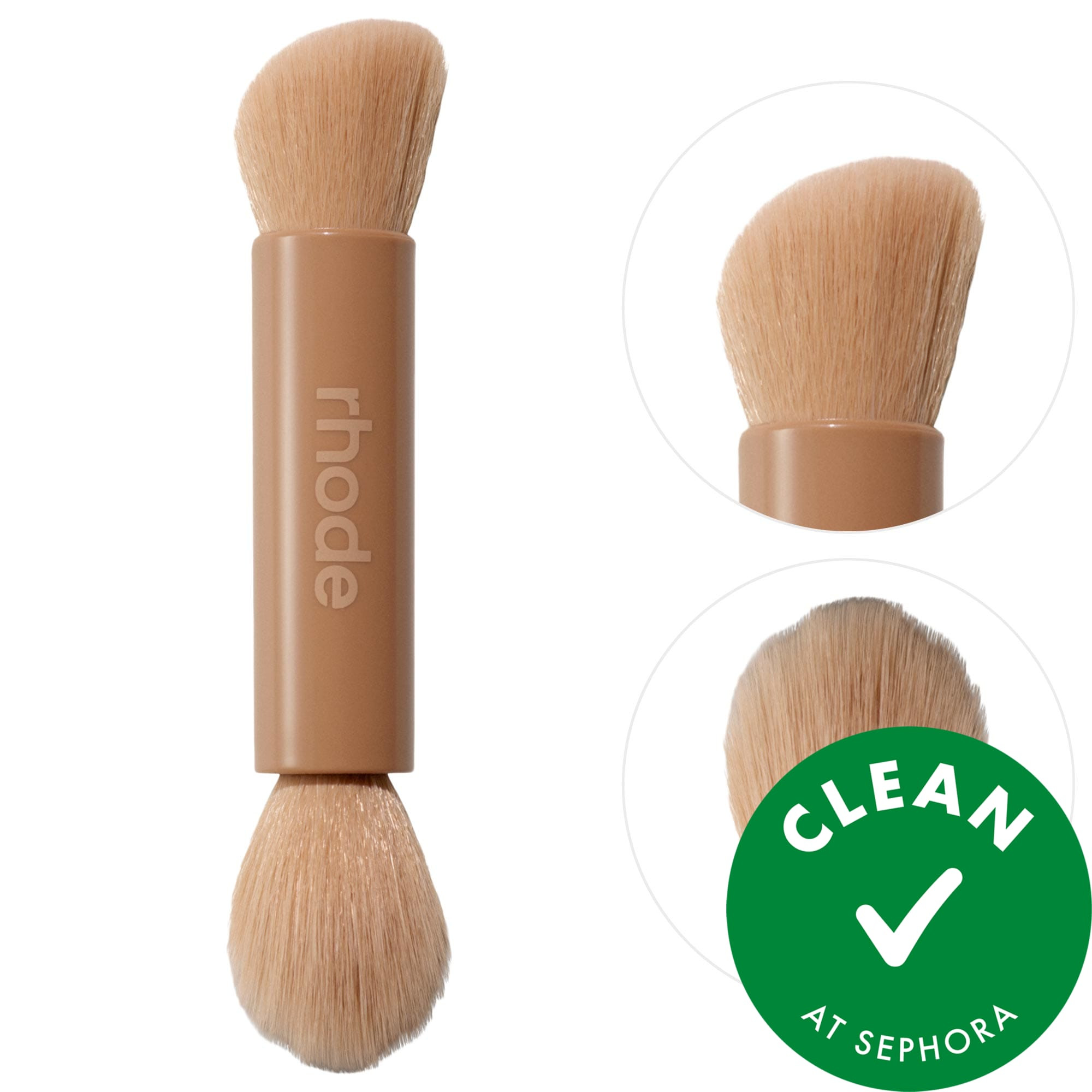 rhode Pocket Brush Double-Ended Makeup Brush 0/0 | Sephora (US)