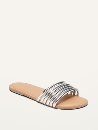 Strappy Slide Sandals for Girls | Old Navy (US)