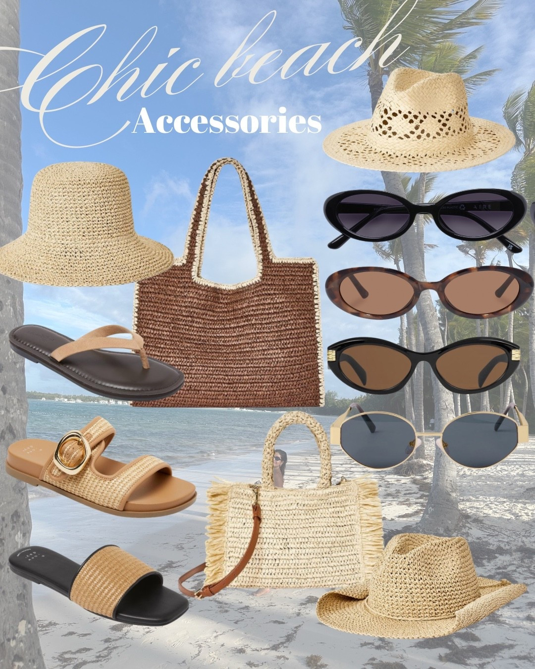 Chic and elevated beach accessories to pack for your next vacation! All under $50

#LTKTravel #LTKootd #LTKSeasonal