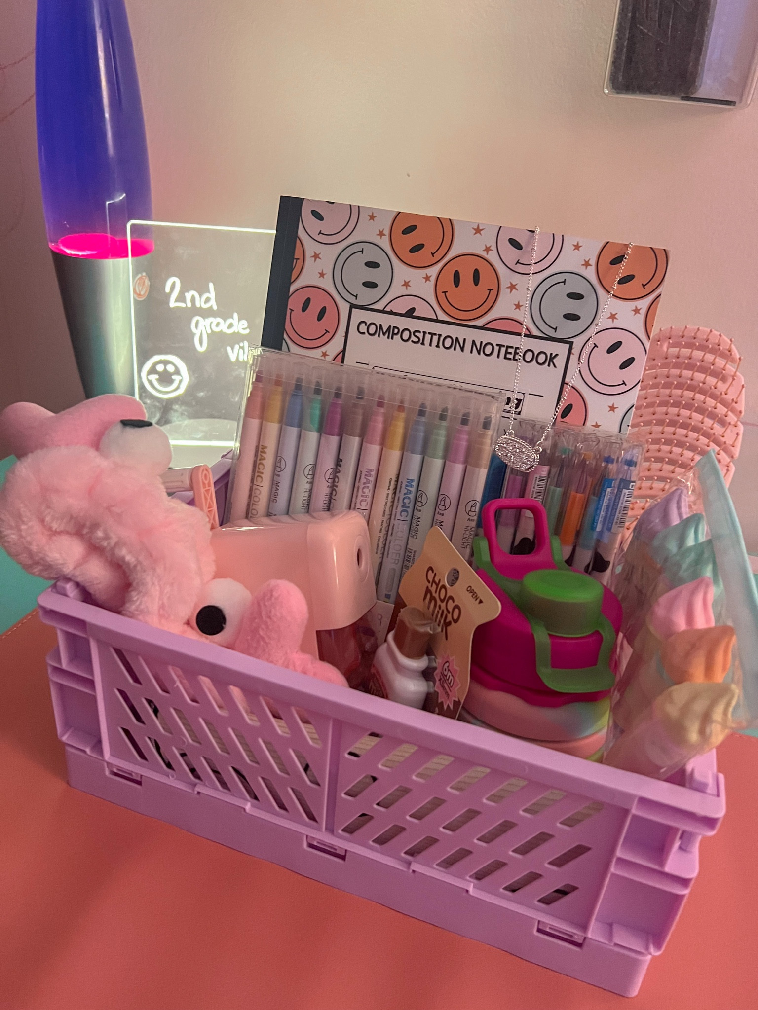 Back to school basket / Temu haul / school supplies / trendy tween girl desk organize

#LTKBacktoSchool #LTKU #LTKkids