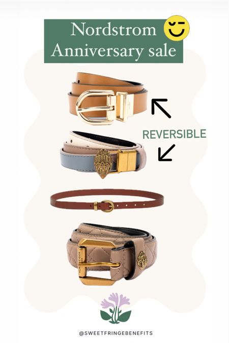 So excited!!! Start favoriting or 💛 the posts and items that you want to shop. 

I’m looking to pick up my first Kurt Geiger pieces on the sale! Looking at both these belts. And the Kate spade reversible is a can’t miss! 

Nordstrom sale belts women accessories 

#LTKFindsUnder100 #LTKxNSale #LTKSummerSales