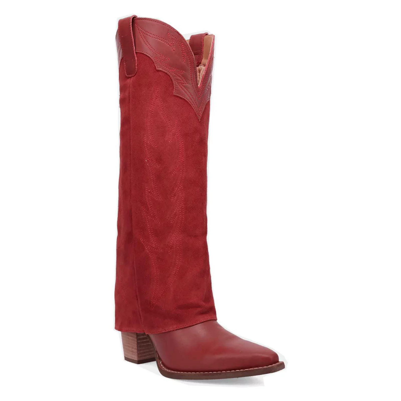Dingo Wild Horses Women's Leather Boots, Size: 9.5, Red | Kohl's