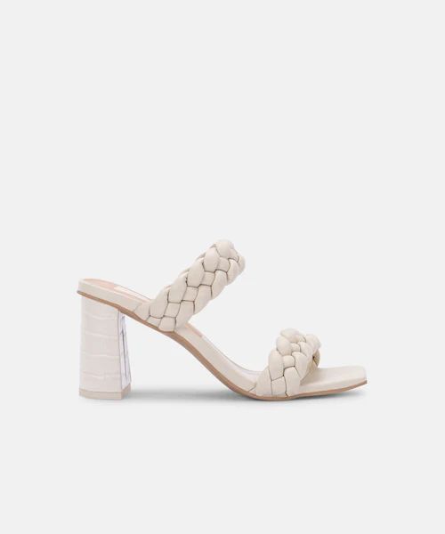 PAILY HEELS IN IVORY STELLA | DolceVita.com