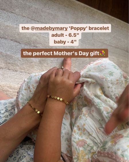 perfect mother day gift
Mother's Day 
Mother's Day present
Matching bracelets
Mama and mini
Baby bracelet 


#LTKbaby #LTKfamily #LTKfindsunder100