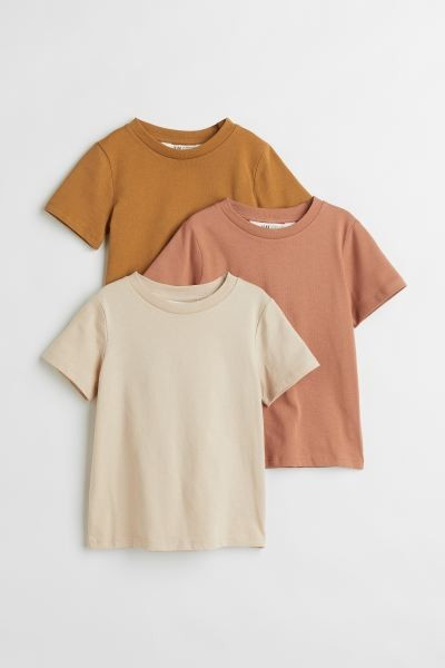 Kids Exclusive. Classic T-shirts in soft cotton jersey. Narrow ribbed trim at neckline. | H&M (US + CA)