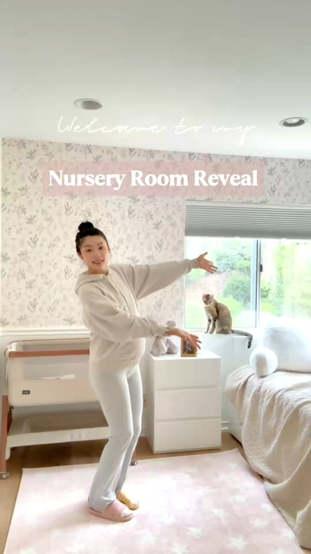 Nursery Room Reveal 🎀✨

Creating the sweetest little pink space for our baby girl 🥹
So happy with how this cozy nursery turned out after 2 days of wallpaper installation and lots of love.

Dream room loading… ✨Let me know what do you think of the reveal？

#LTKmomlife #LTKdayinmylife #LTKHome
