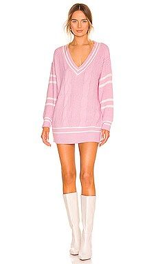 MORE TO COME Cassandra Sweater Dress in Pink from Revolve.com | Revolve Clothing (Global)