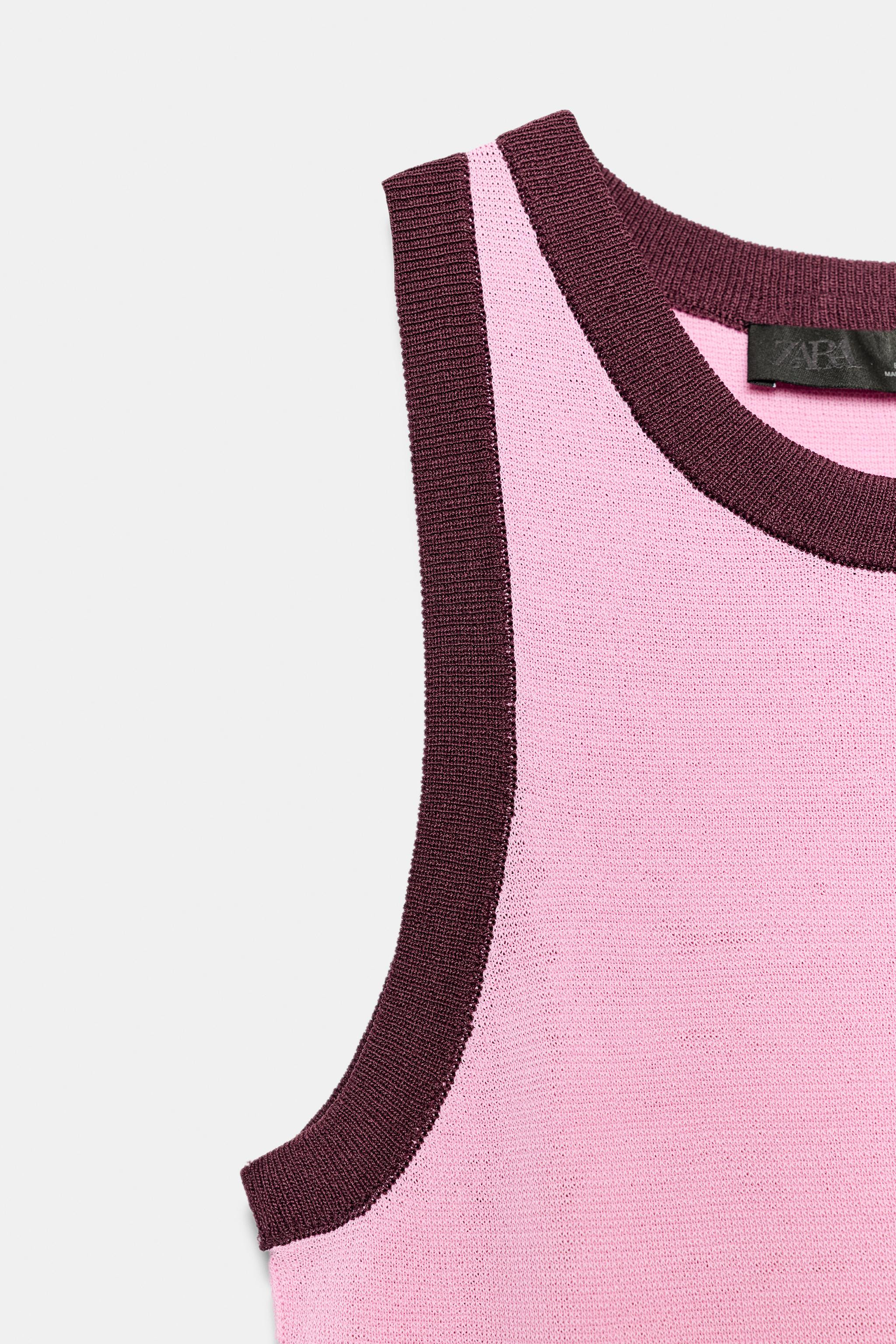 KNIT HALTER TOP | Zara US