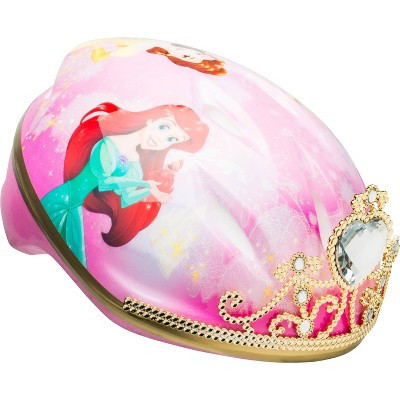 Frozen Disney Princess 3D Tiara Cycling Girls' Bike Helmet - Pink | Target