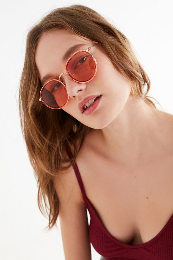 Charlie Metal Round Sunglasses | Urban Outfitters US