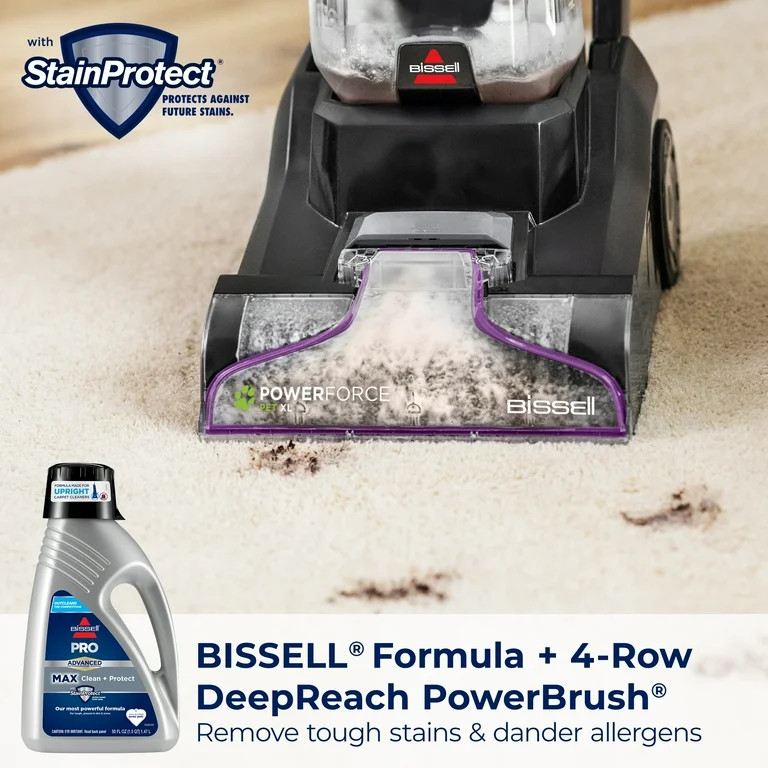 BISSELL PowerForce Pet XL Upright Carpet Cleaner 3748 | Walmart (US)