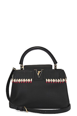 Louis Vuitton Capucines PM Handbag in Black | FWRD 