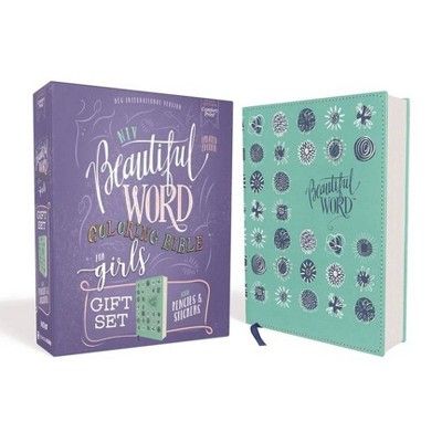 Niv, Beautiful Word Coloring Bible for Girls Pencil/Sticker Gift Set, Updated, Leathersoft Over B... | Target