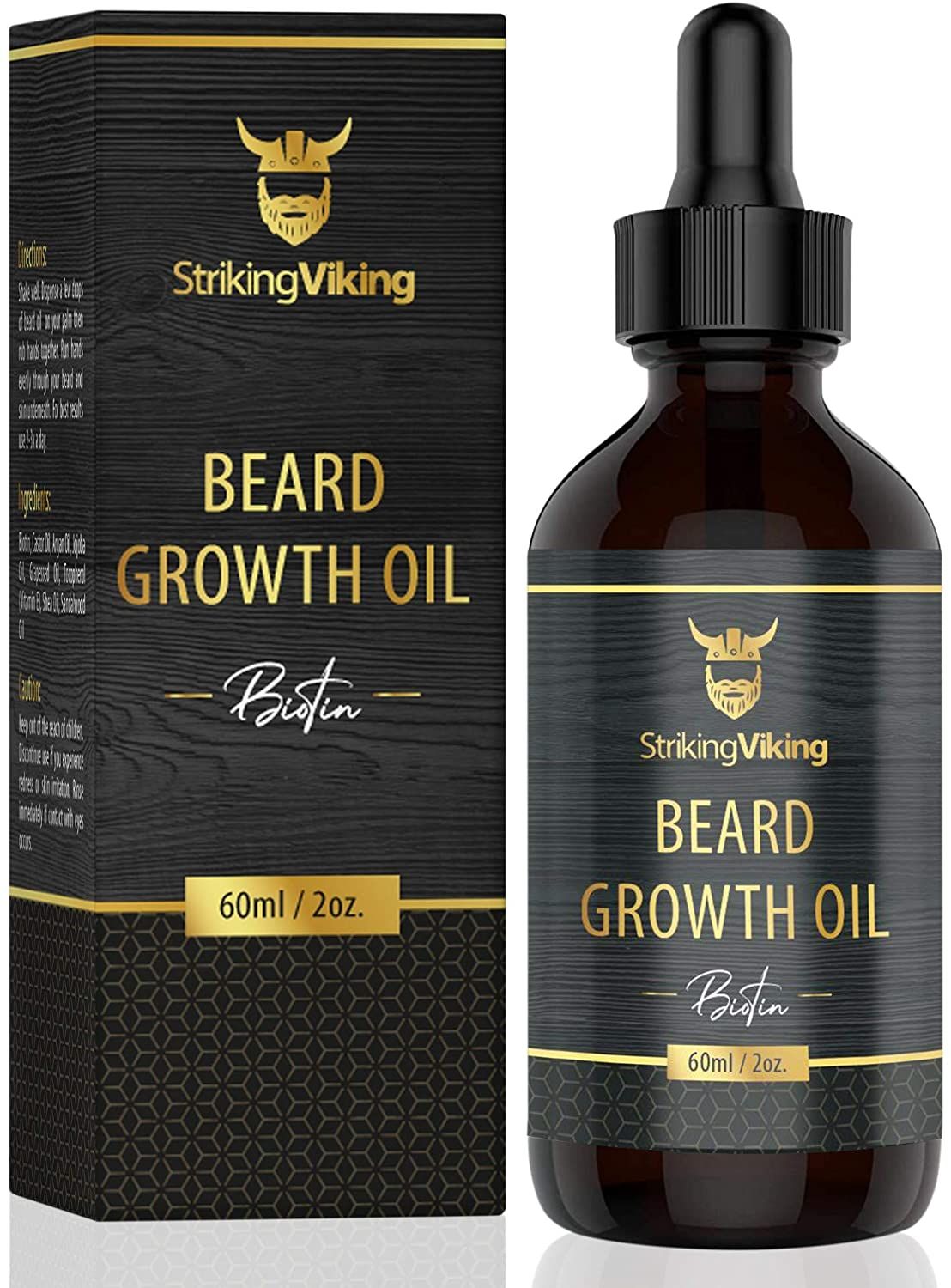 Beard Growth Oil with Biotin  Thickening and Conditioning Beard Oil for Men - Natural Beard Growt... | Walmart (US)