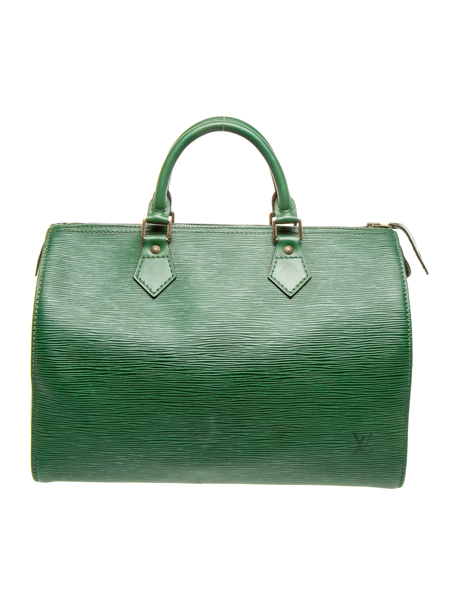 Louis Vuitton Epi Leather Speedy 30 Vintage - Green Handle Bags, Handbags - LOU1217782 | The Real... | The RealReal