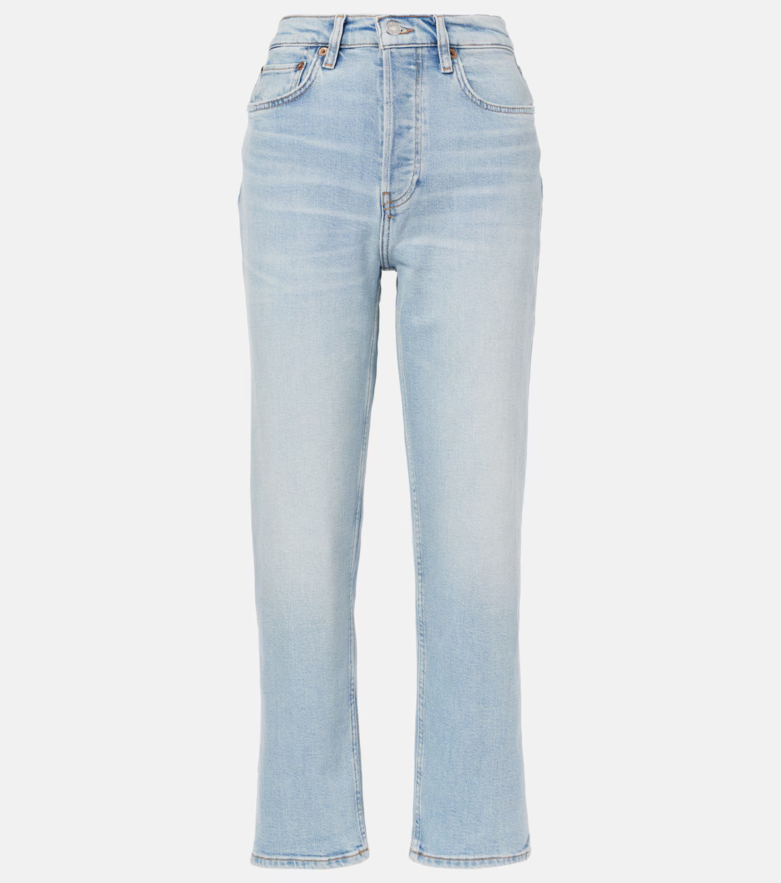 70s Stove Pipe low-rise straight jeans | Mytheresa (US/CA)