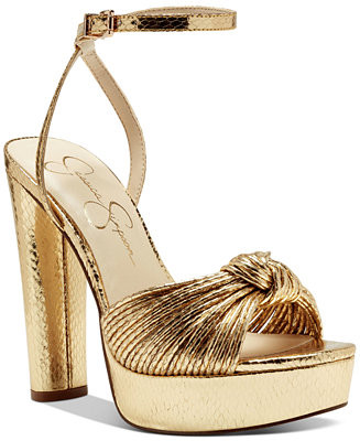 Jessica Simpson Women's Immie Platform Dress Sandals - Macy's | Macy's