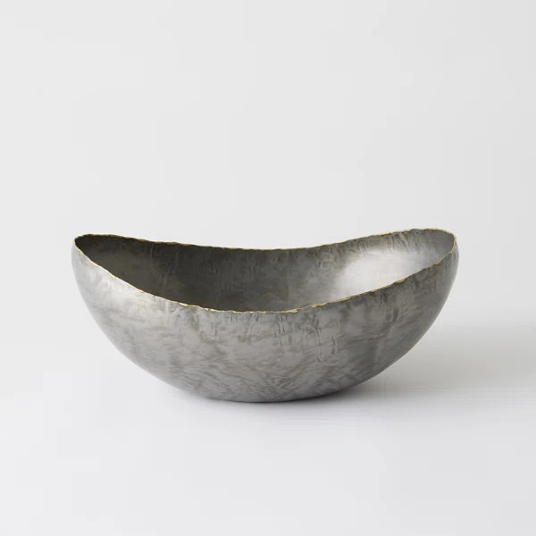 Laforge Oval Decorative Bowl in Black | Wayfair North America