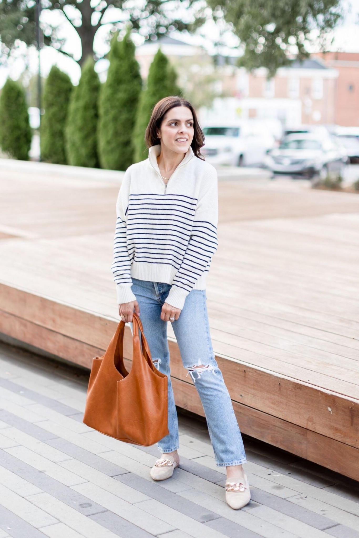 Best striped Breton sweaters for Fall. #sweaterweather #falloutfit 

#LTKSeasonal #LTKstyletip
