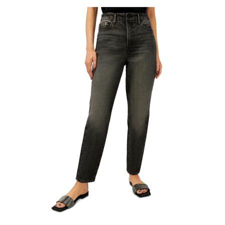 Good American Womens Good Mom Distressed High Rise Mom Jeans | Walmart (US)