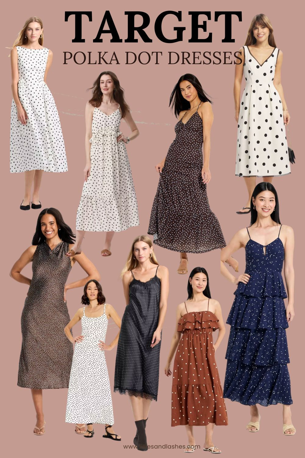 Sooo many cute polka dot dresses at Target! 

 #LTKSeasonal #LTKWorkwear #LTKWedding