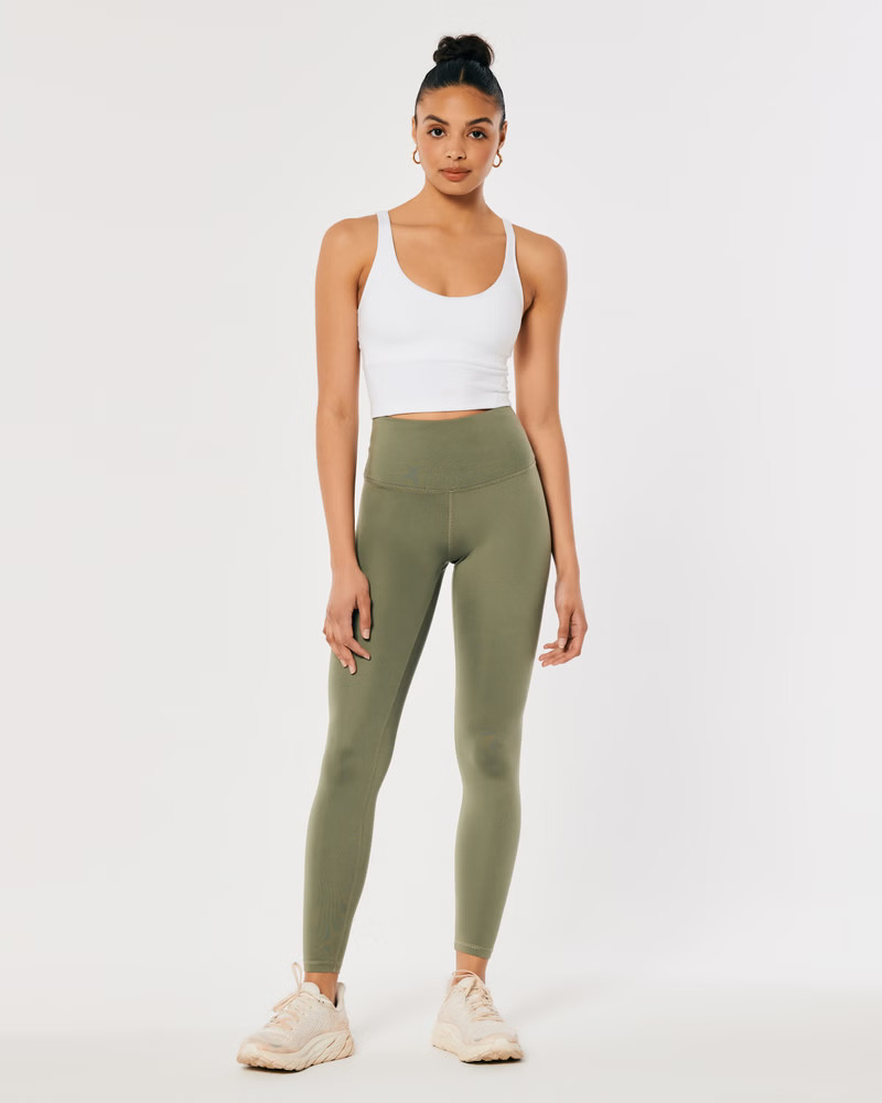 Women's Gilly Hicks Active Recharge High-Rise Pocket 7/8 Leggings | Women's Bottoms | HollisterCo... | Hollister (US)