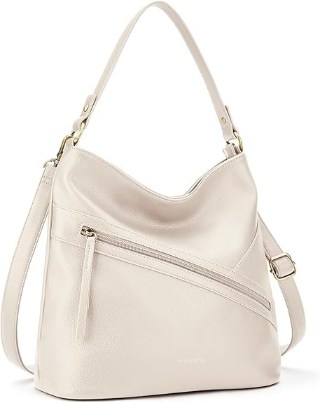 Missnine Hobo Bag Purses and Handbags for Women Top Handle Handbags with Pocket Zipper | Amazon (US)