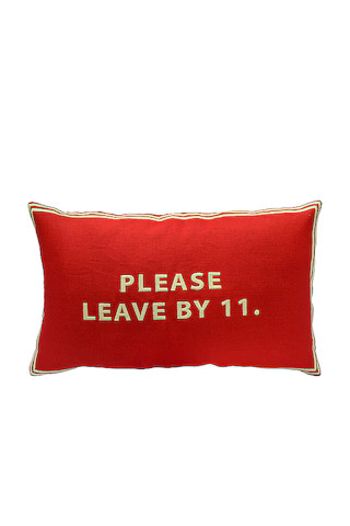 Chefanie Please Leave By 11 Pillowcase from Revolve.com | Revolve Clothing (Global)