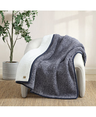 Classic UGGfluff Throw, 50" x 70" | Macy's