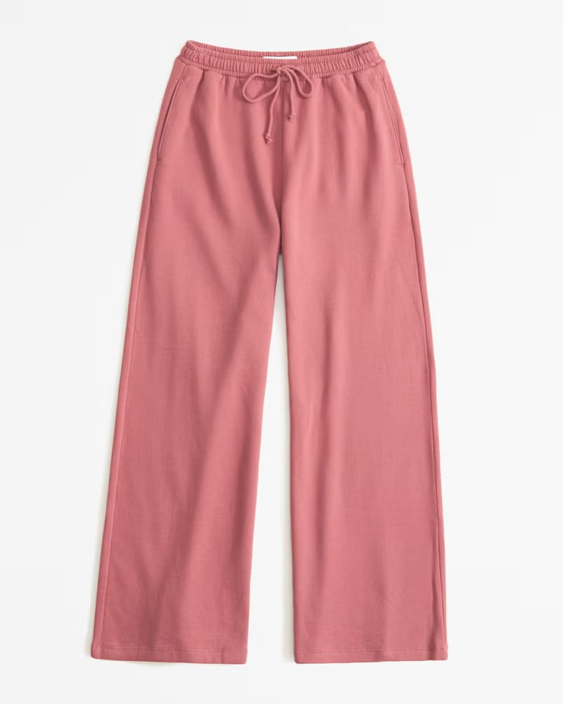 Lounge Wide Leg Pant | Abercrombie & Fitch (US)