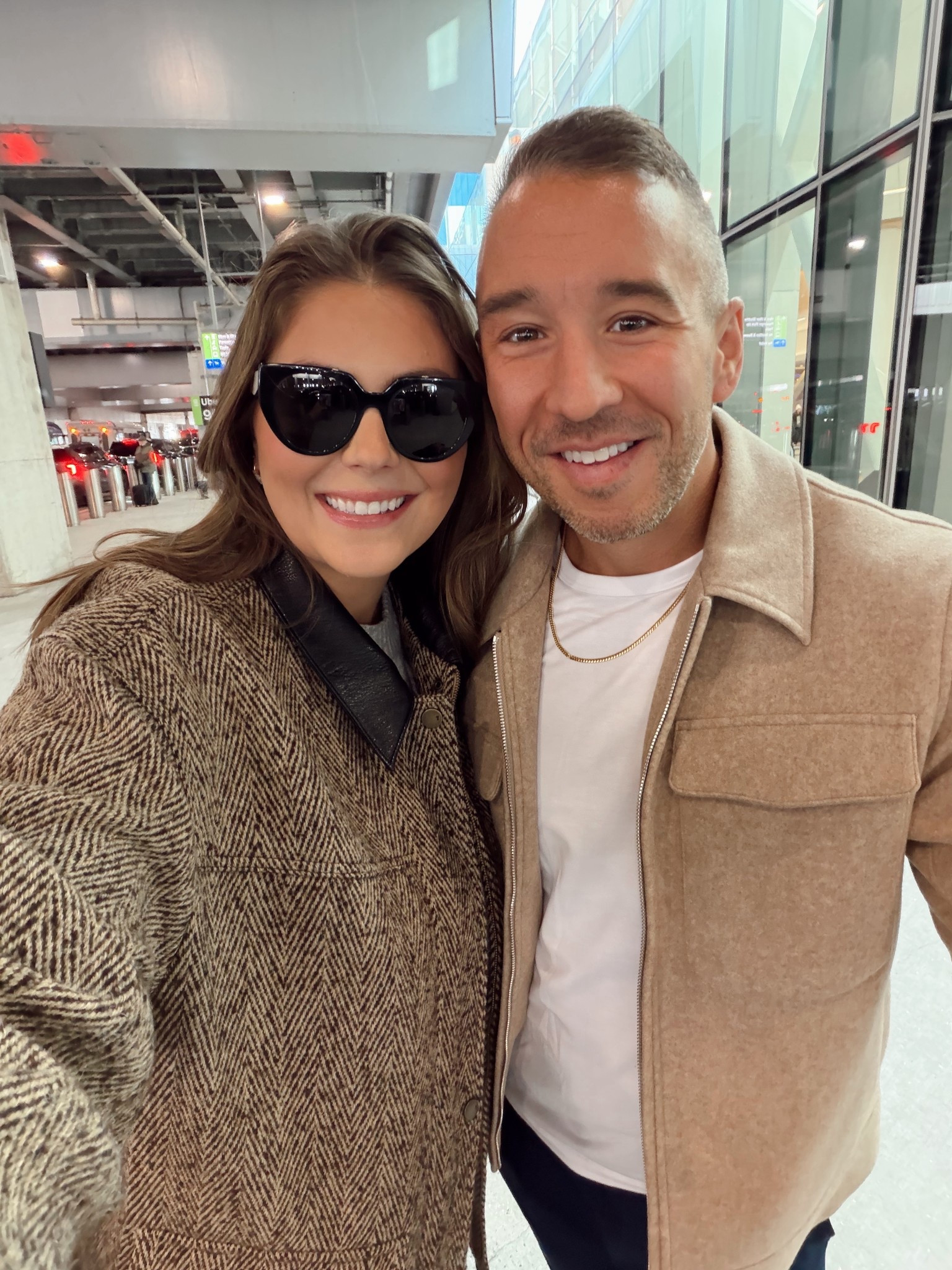 A little pre-holiday trip to NYC! I’m wearing 1X in coat, BK is in L t-shirt & sharing similar coats. 

#LTKHoliday #LTKMidsize #LTKMens