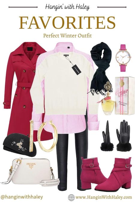 🌟 Embrace the winter chill in style! ❄️✨ Hot Pink and Black is such a hot combination, and we've got the perfect ensemble to make you stand out in the snow. From Black Leather pants to a hot pink coat and matching booties, this outfit is a surefire way to make a statement.
Click Here: https://amzn.to/3TssULq

💃 When style meets comfort, magic happens! Picture yourself strutting down the winter wonderland, looking like a million bucks in this stunning combination. The juxtaposition of the edgy leather pants with the vibrant hot pink hues creates a look that's both bold and chic.

👢 Complete your ensemble with matching booties that not only keep you warm but also elevate your fashion game. Who says winter fashion has to be dull? Spice it up with this eye-catching outfit that's bound to turn heads wherever you go.

🛍️ Discover the magic of Amazon Fashion, where trends meet affordability. Unleash your inner fashionista, and let your winter wardrobe shine with this perfect combination of style and warmth. ❄️✨ #WinterFashion #HotPinkAndBlack #AmazonFashion #LookLikeAMillionBucks #StyleMeetsComfort #winteroutfit #fashionblogger #amazonfashion #ootd #winterfashion

#LTKSeasonal #LTKsalealert #LTKstyletip