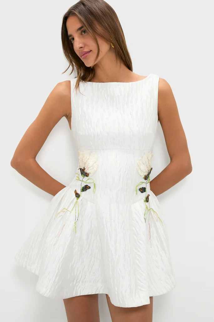 White Calilly Mini Dress | Tuckernuck (US)