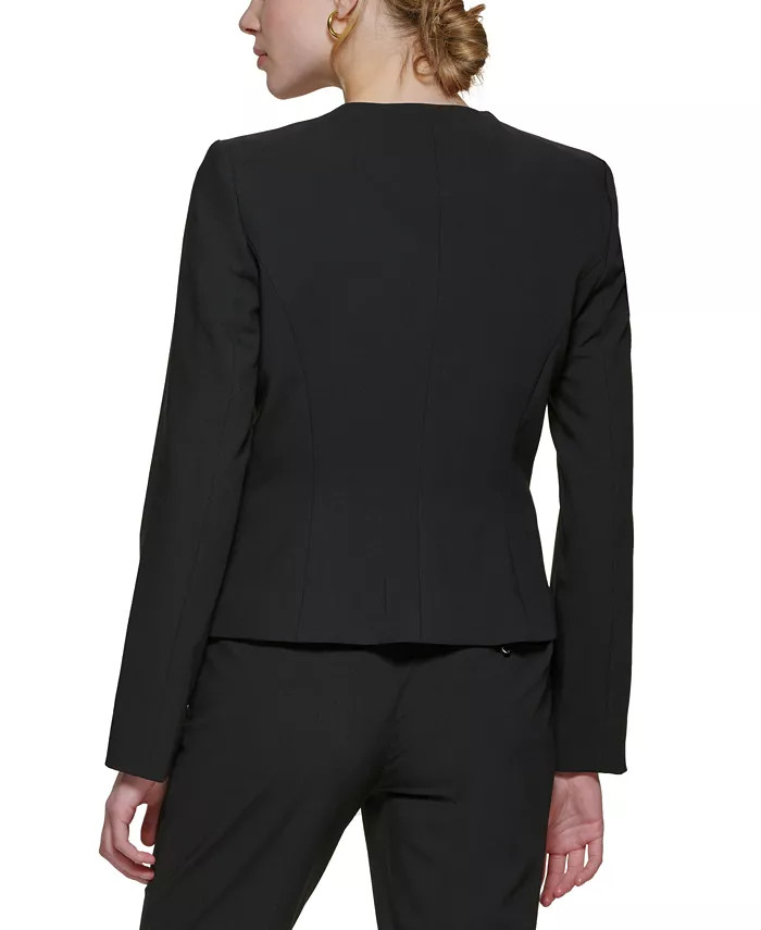 Calvin Klein Collarless Blazer - Macy's | Macy's