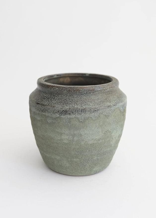 Earthy Ceramic Planter Pot - 6.25" - Wedding, Event and Home Decor | Amazon (US)
