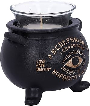 Nemesis Now All Seeing Eye Witches Cauldron Tealight Candle Holder,Black,9cm | Amazon (UK)