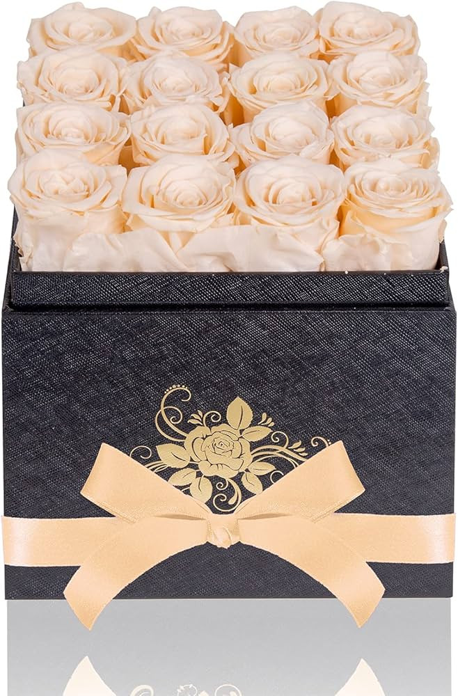Perfectione Roses Handmade Preserved Roses in a Box, Forever Real Roses That Last Up to 3 Years, ... | Amazon (US)